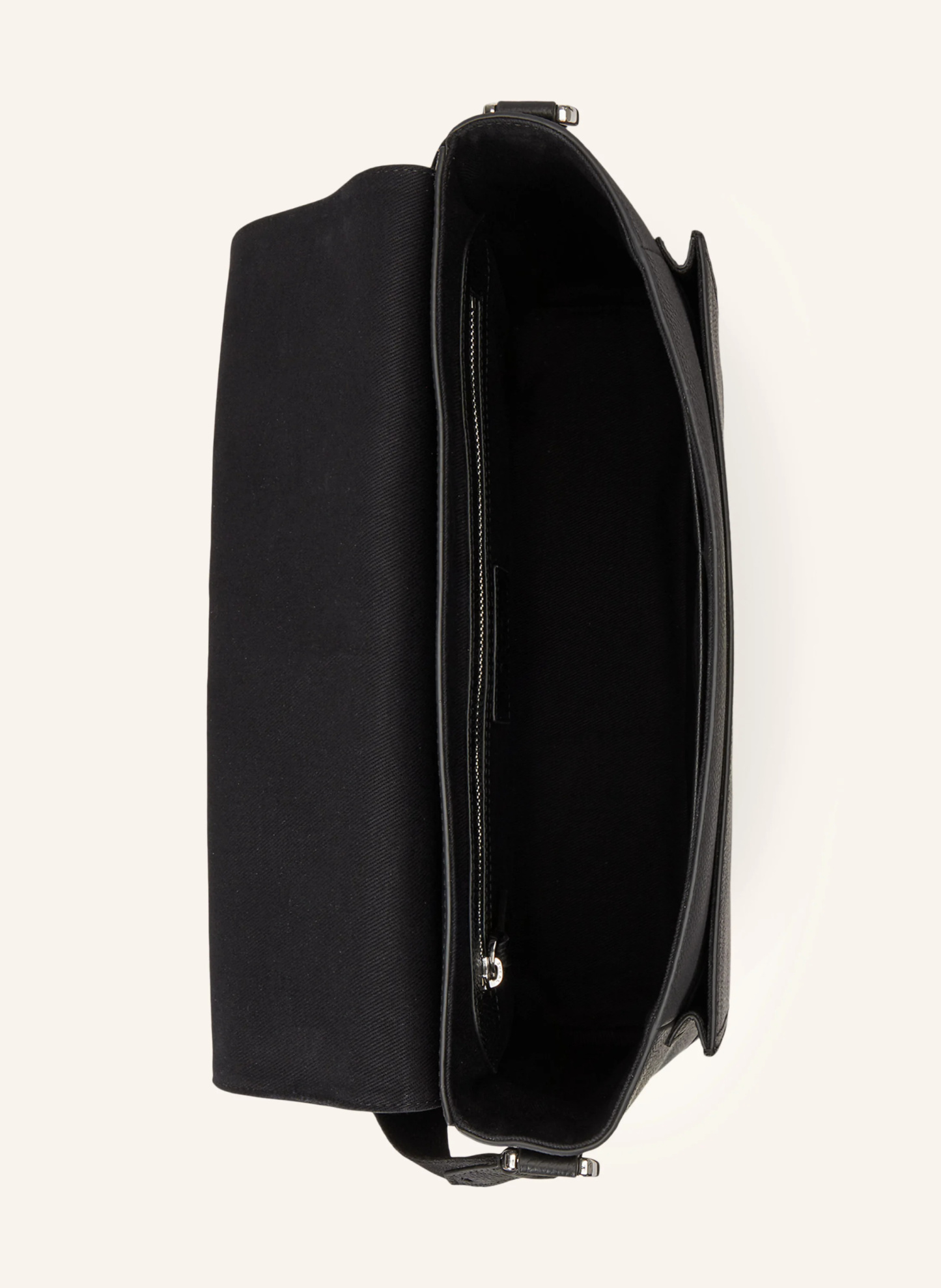 POLO RALPH LAUREN Umhängetasche – SCHWARZ / SILBER