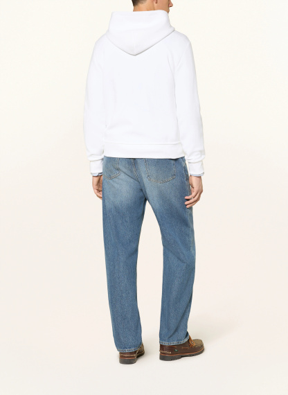 POLO RALPH LAUREN Sweatjacke – WEISS / SCHWARZ