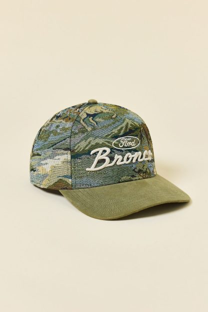 American Needle Ford Bronco Logo Jacquard Hat - Green