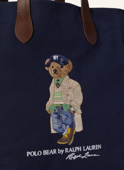 POLO RALPH LAUREN Shopper – DUNKELBLAU / DUNKELBRAUN