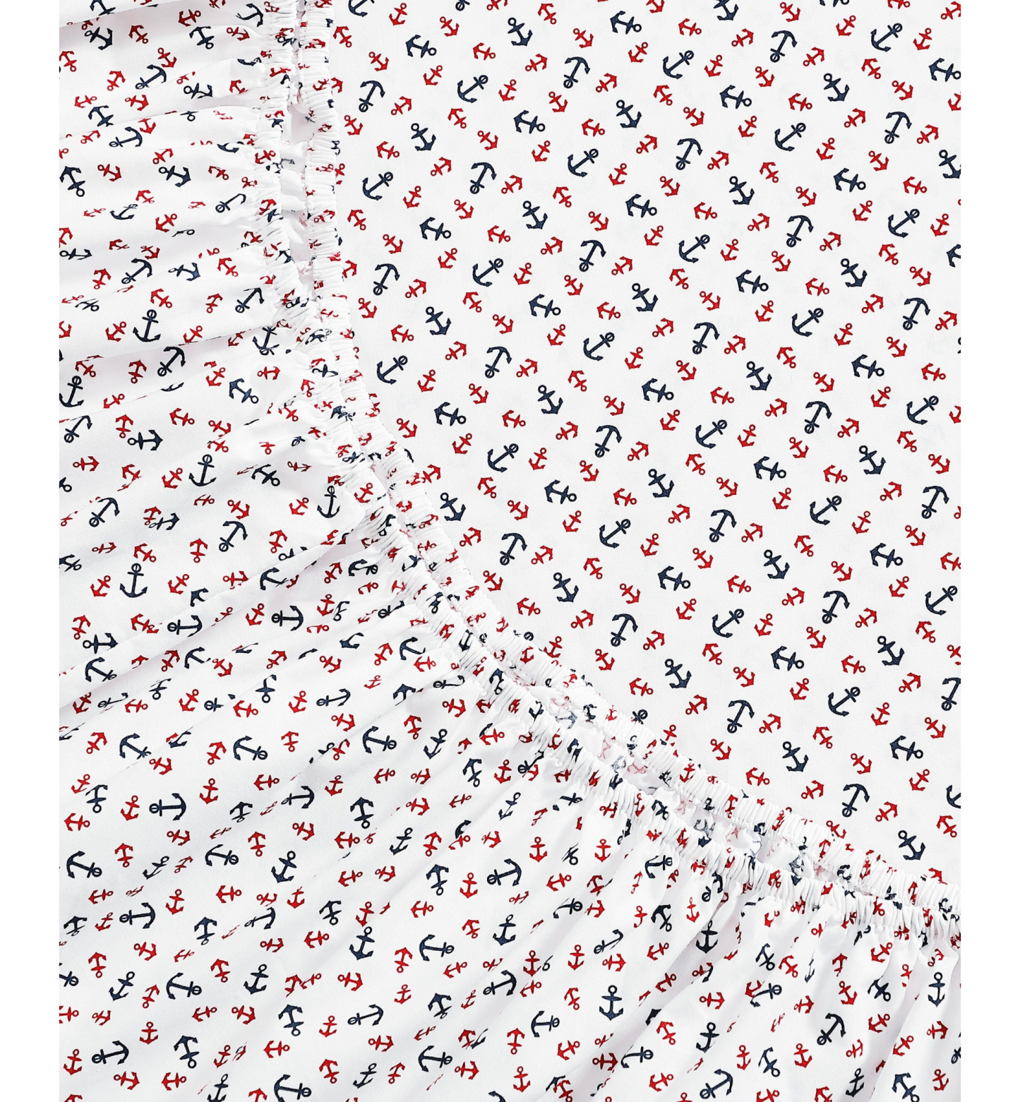 Tommy Hilfiger Printed 200-Thread Count Cotton Percale Sheet Set - Atlantic Anchors