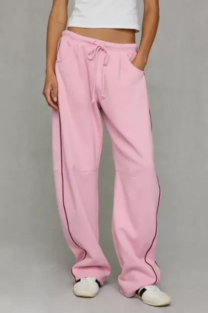Out From Under Essential Barrel Leg 2.0 Sweatpants - Pink