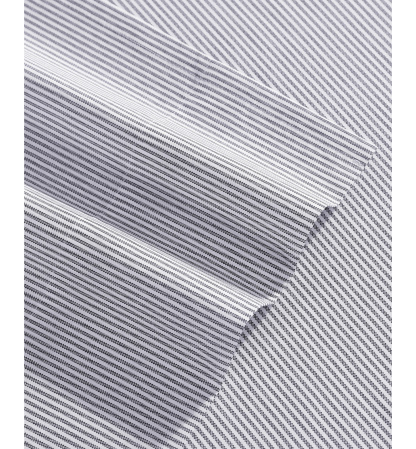 Tommy Hilfiger Printed 200-Thread Count Cotton Percale Sheet Set - Ithaca Stripe Navy
