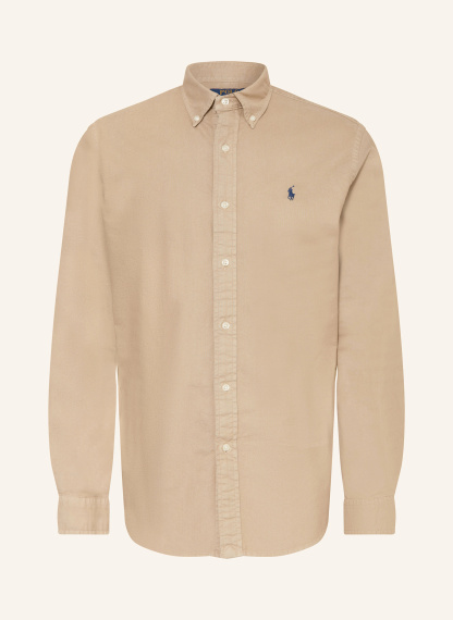 POLO RALPH LAUREN Oxfordhemd Custom Fit – BEIGE