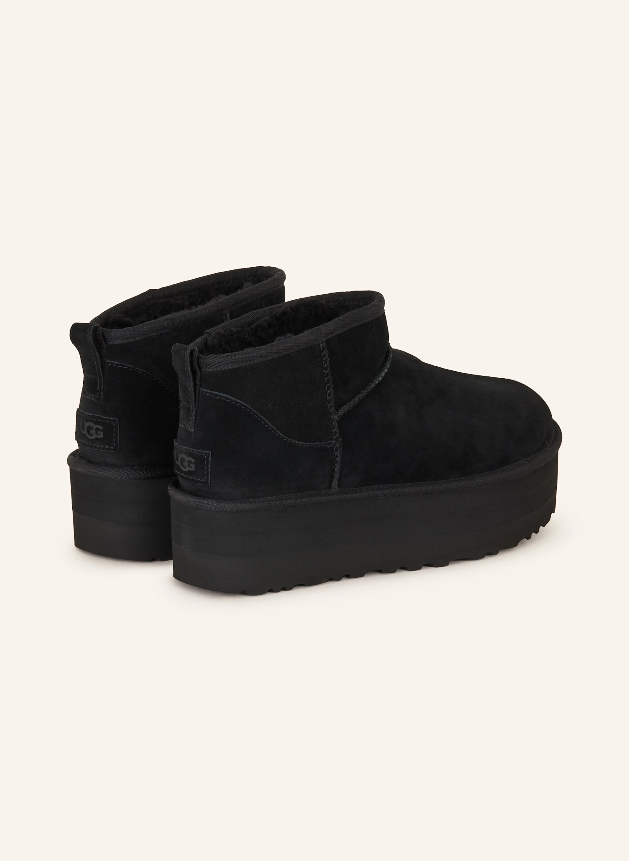 UGG Plateau-Boots CLASSIC ULTRA MINI PLATFORM – SCHWARZ