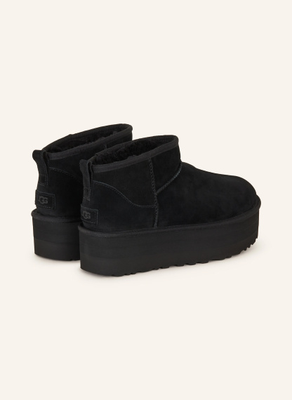 UGG Plateau-Boots CLASSIC ULTRA MINI PLATFORM – SCHWARZ