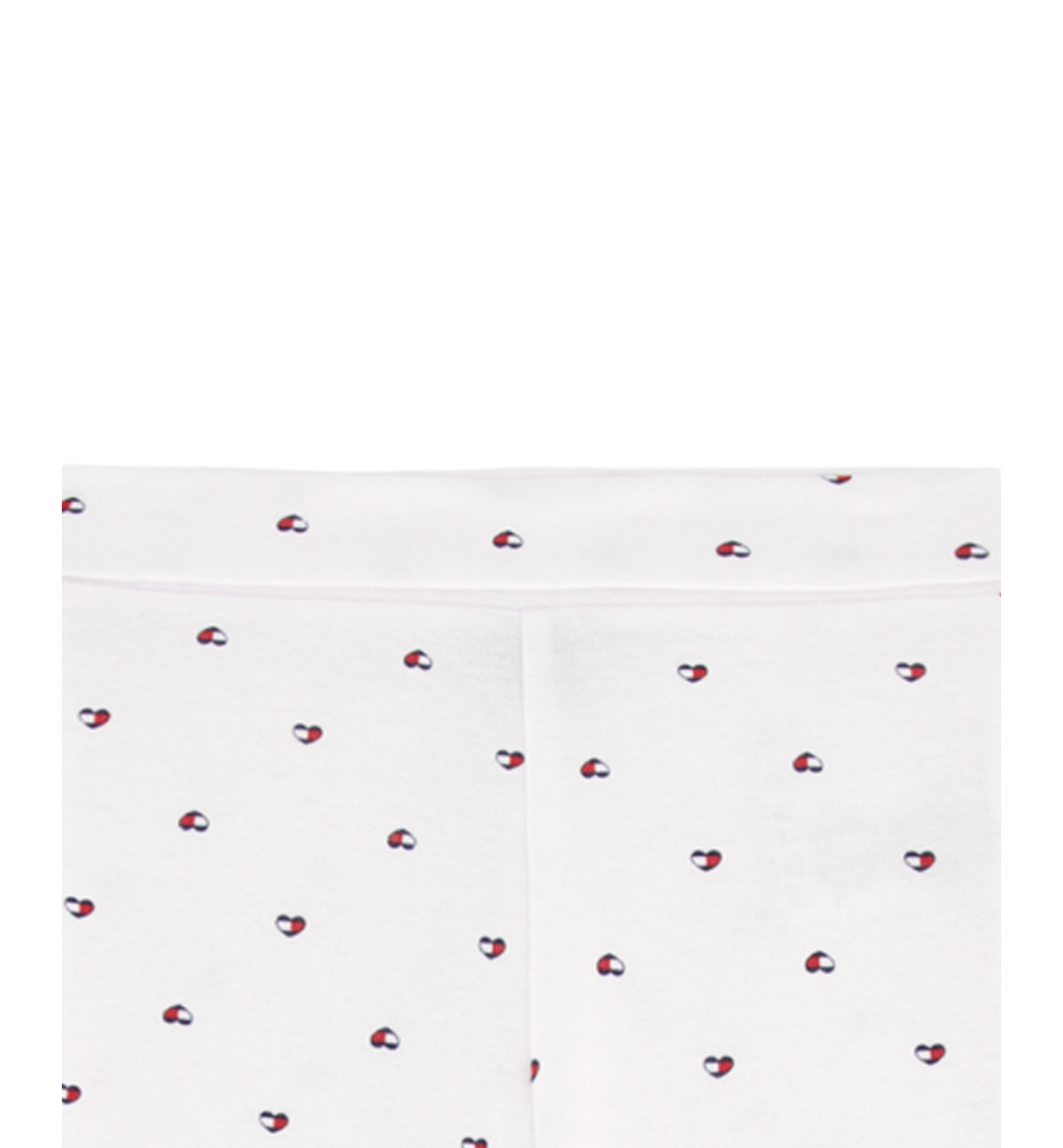 Tommy Hilfiger Baby Girls' Flag Heart Print Bodysuits and Leggings, 3-Piece Set - Pink/White