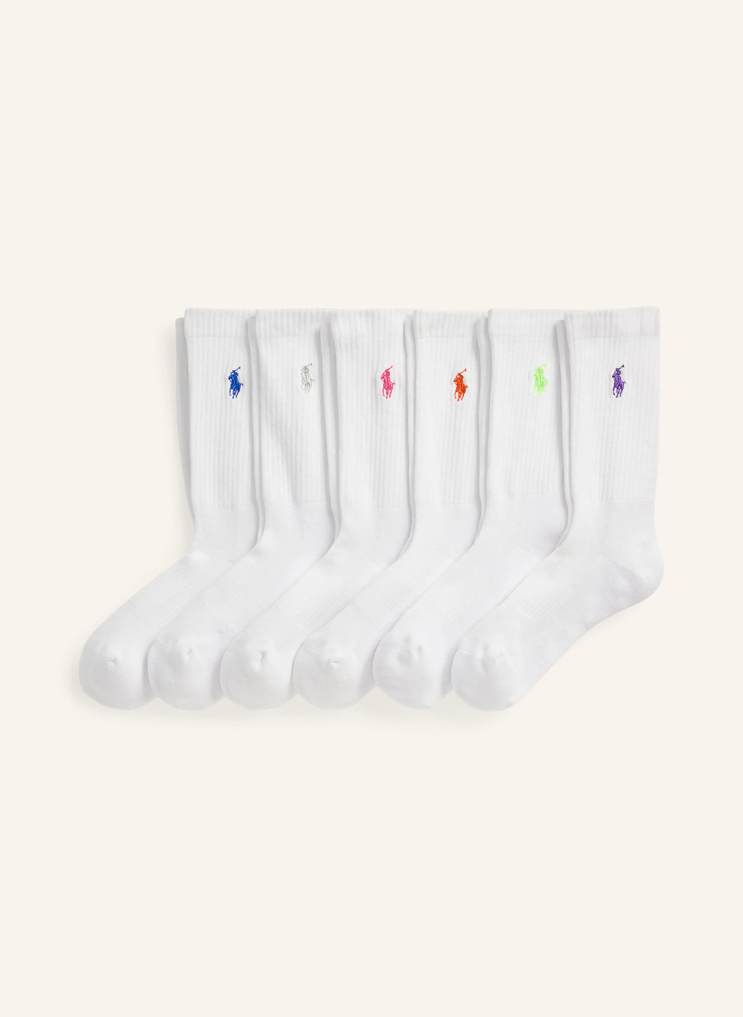 POLO RALPH LAUREN 6er-Pack Socken – 003 WHITE ASSORTED