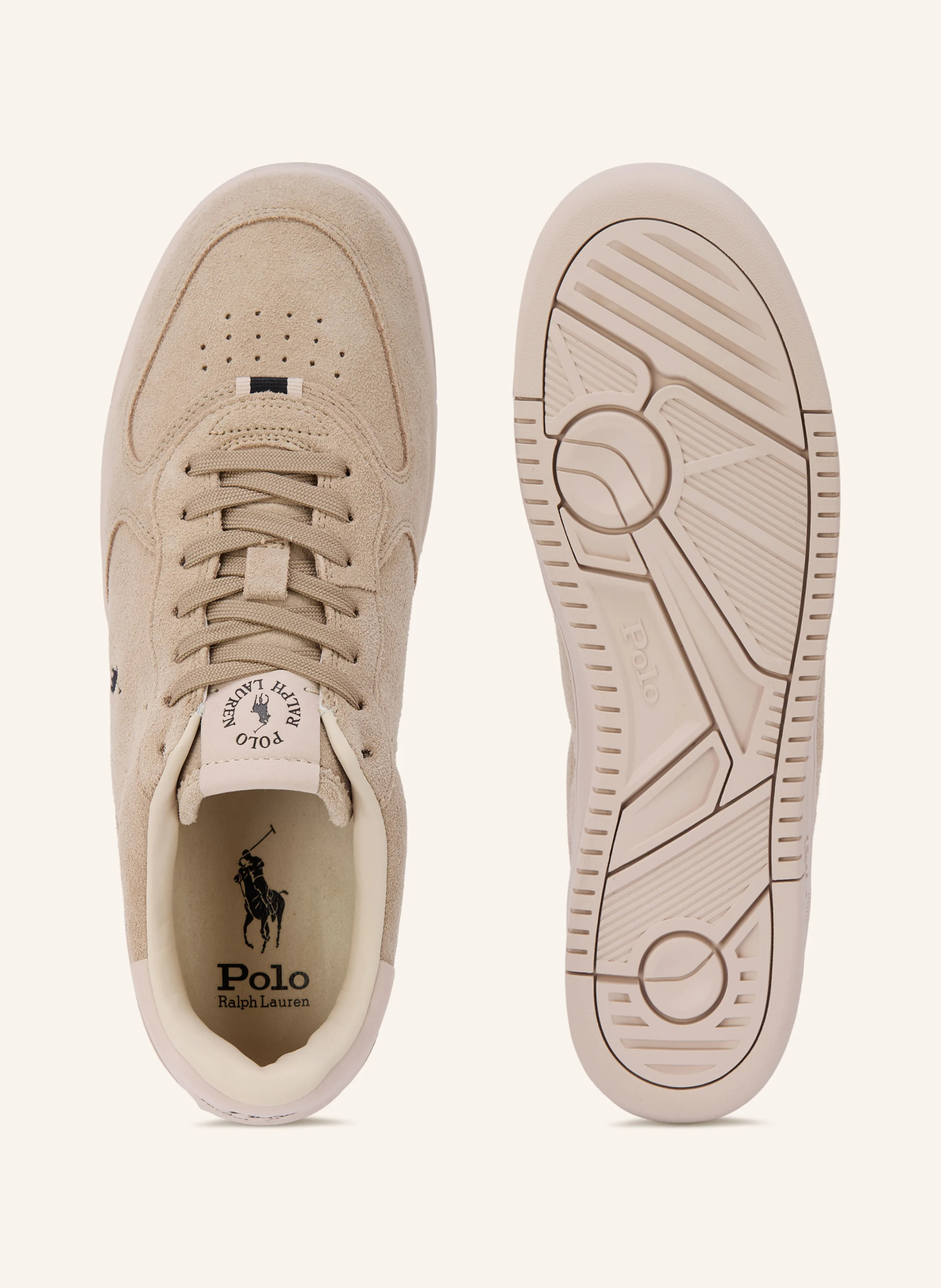 POLO RALPH LAUREN Sneaker MASTERS COURT – BEIGE / CREME