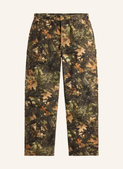 POLO RALPH LAUREN Hose Relaxed Fit – OLIV / ORANGE