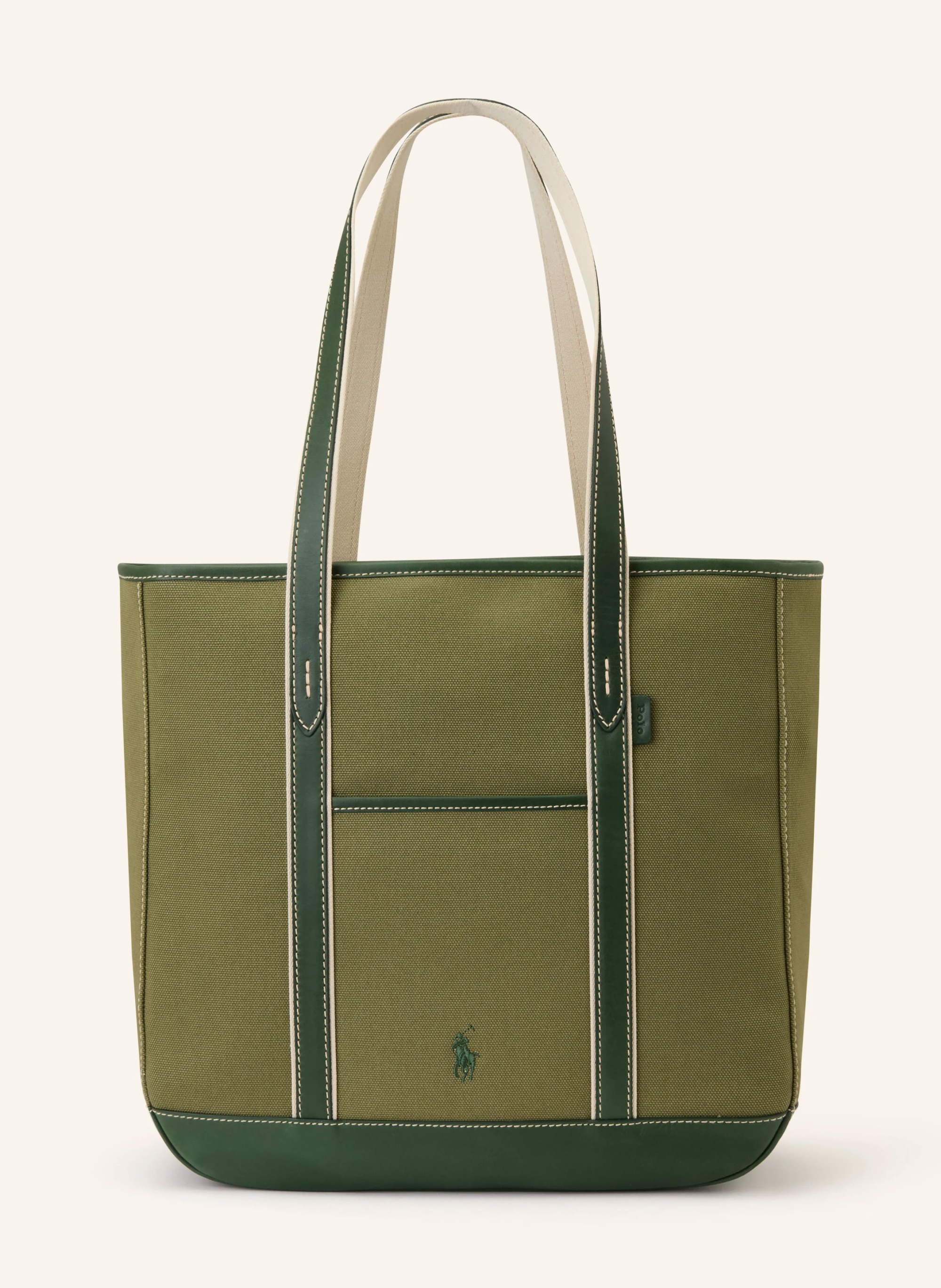 POLO RALPH LAUREN Shopper – HELLGRÜN / DUNKELGRÜN