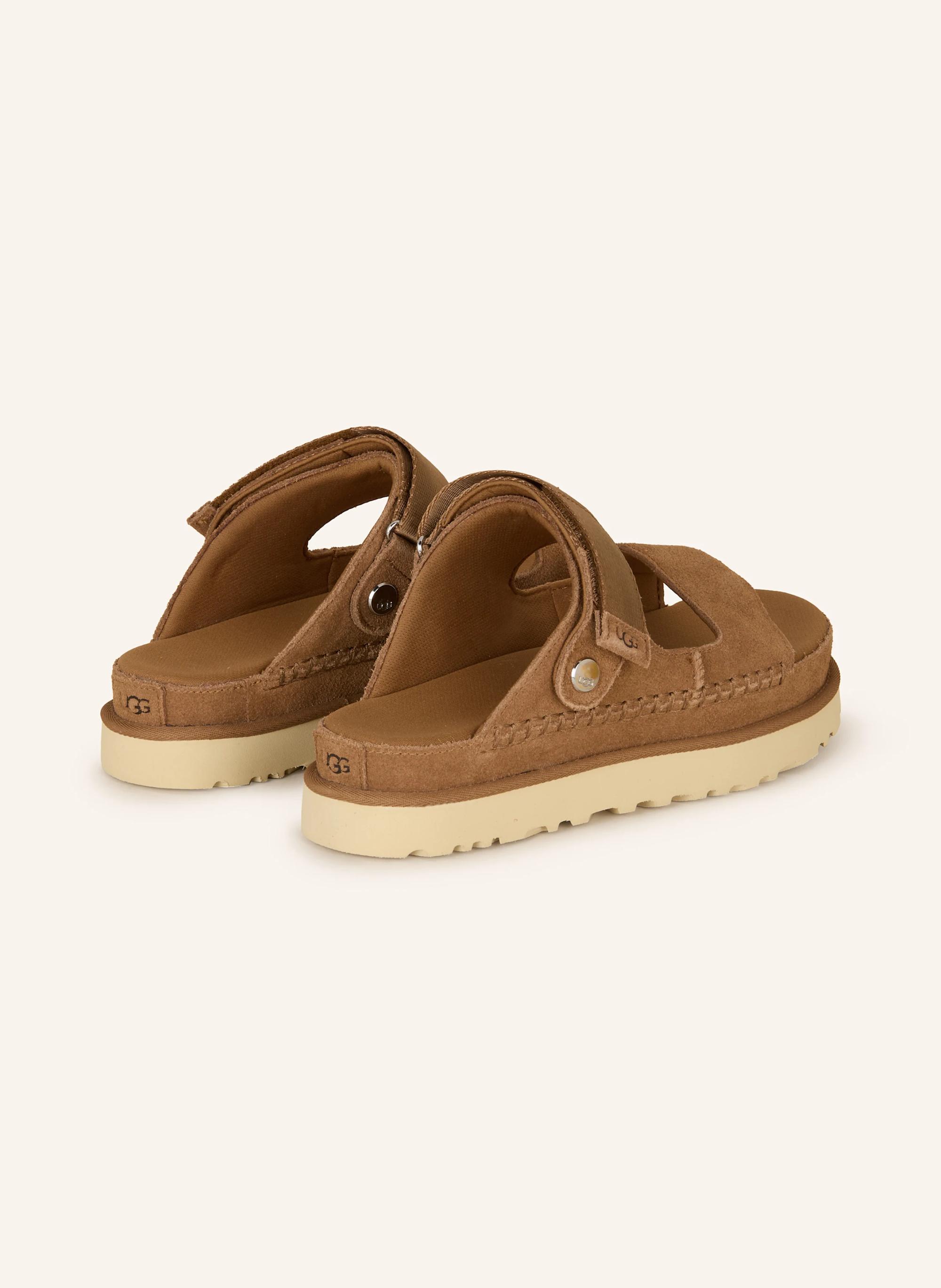 UGG Pantoletten GOLDENSTAR GLIDE – BRAUN