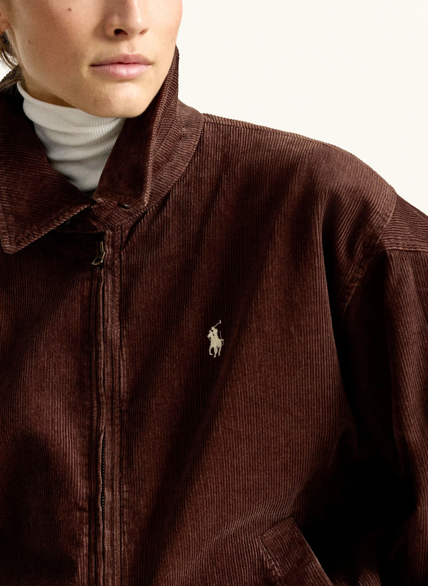 POLO RALPH LAUREN Cordblouson – DUNKELBRAUN