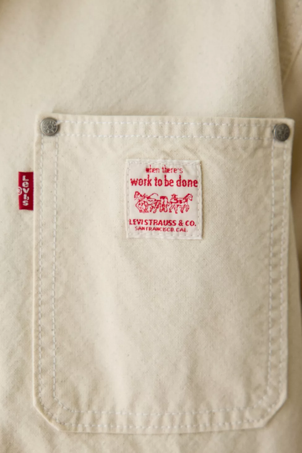 Levi’s® Sunrise Trucker Jacket - Undyed Ecru Greige