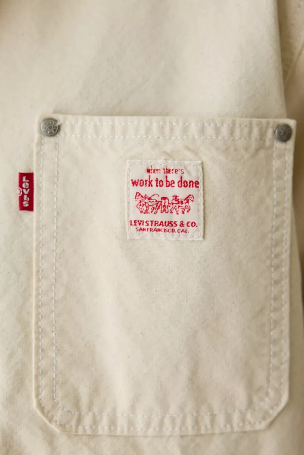 Levi’s® Sunrise Trucker Jacket - Undyed Ecru Greige