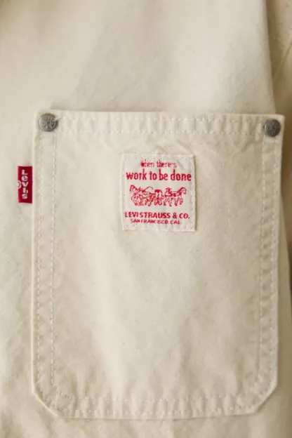 Levi’s® Sunrise Trucker Jacket - Undyed Ecru Greige