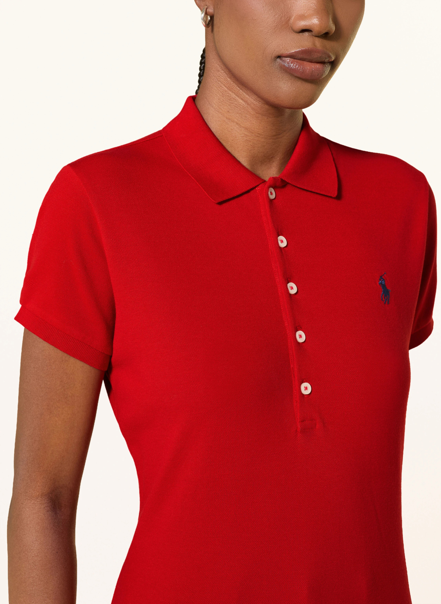 POLO RALPH LAUREN Piqué-Poloshirt – ROT