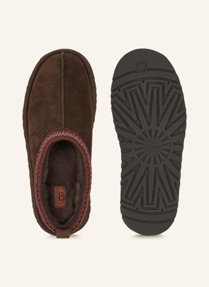 UGG Plateau-Pantoletten TAZZ – DUNKELBRAUN