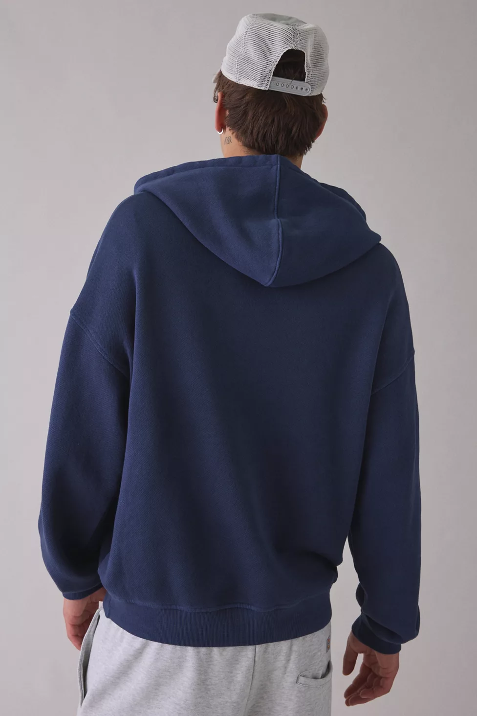 Standard Cloth Pregame Hoodie Sweatshirt - Peacoat Wash
