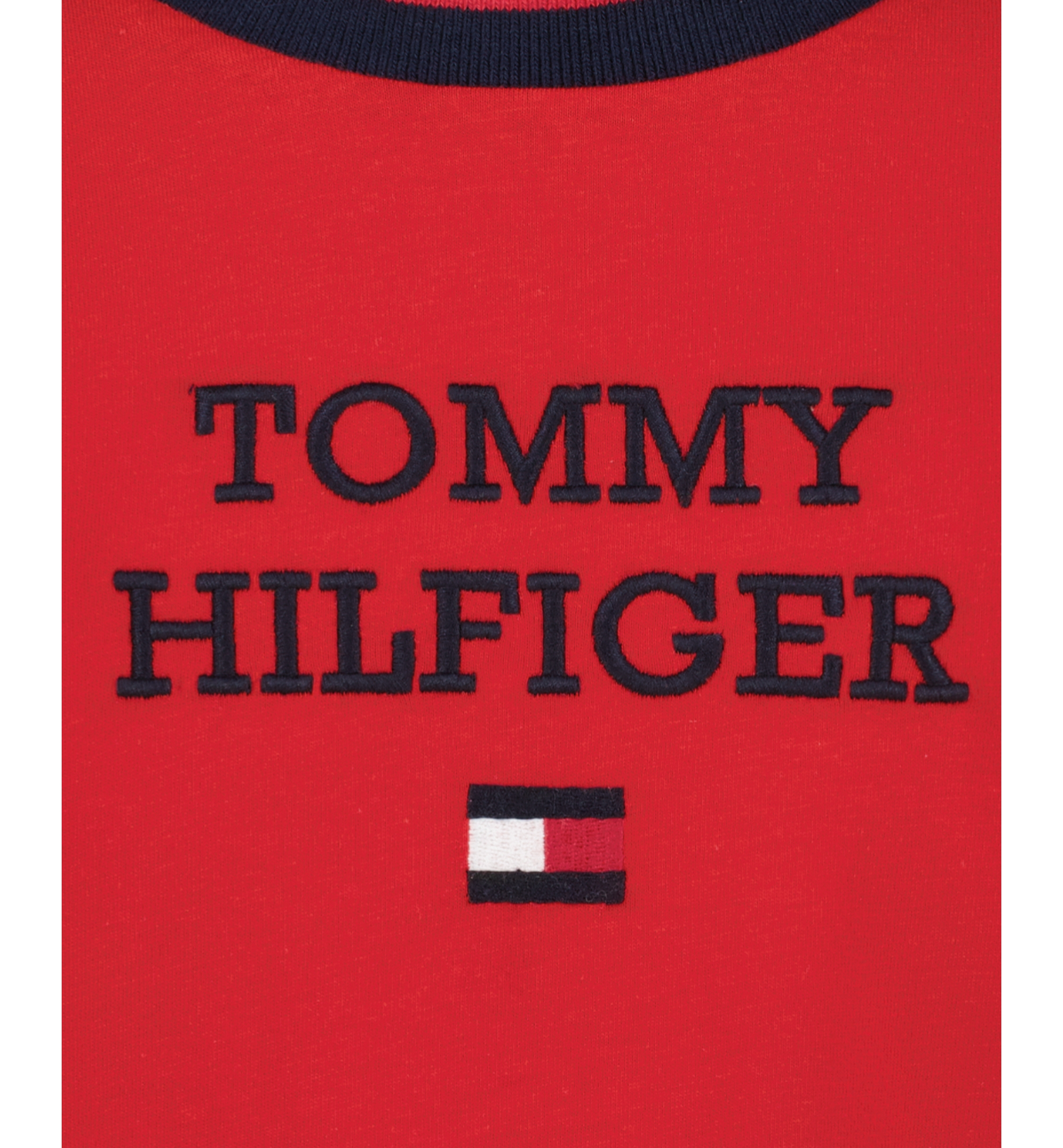 Tommy Hilfiger Boys' 8-20 Classic Lockup Short-Sleeve T-Shirts - Tommy Red