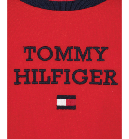 Tommy Hilfiger Boys' 8-20 Classic Lockup Short-Sleeve T-Shirts - Tommy Red