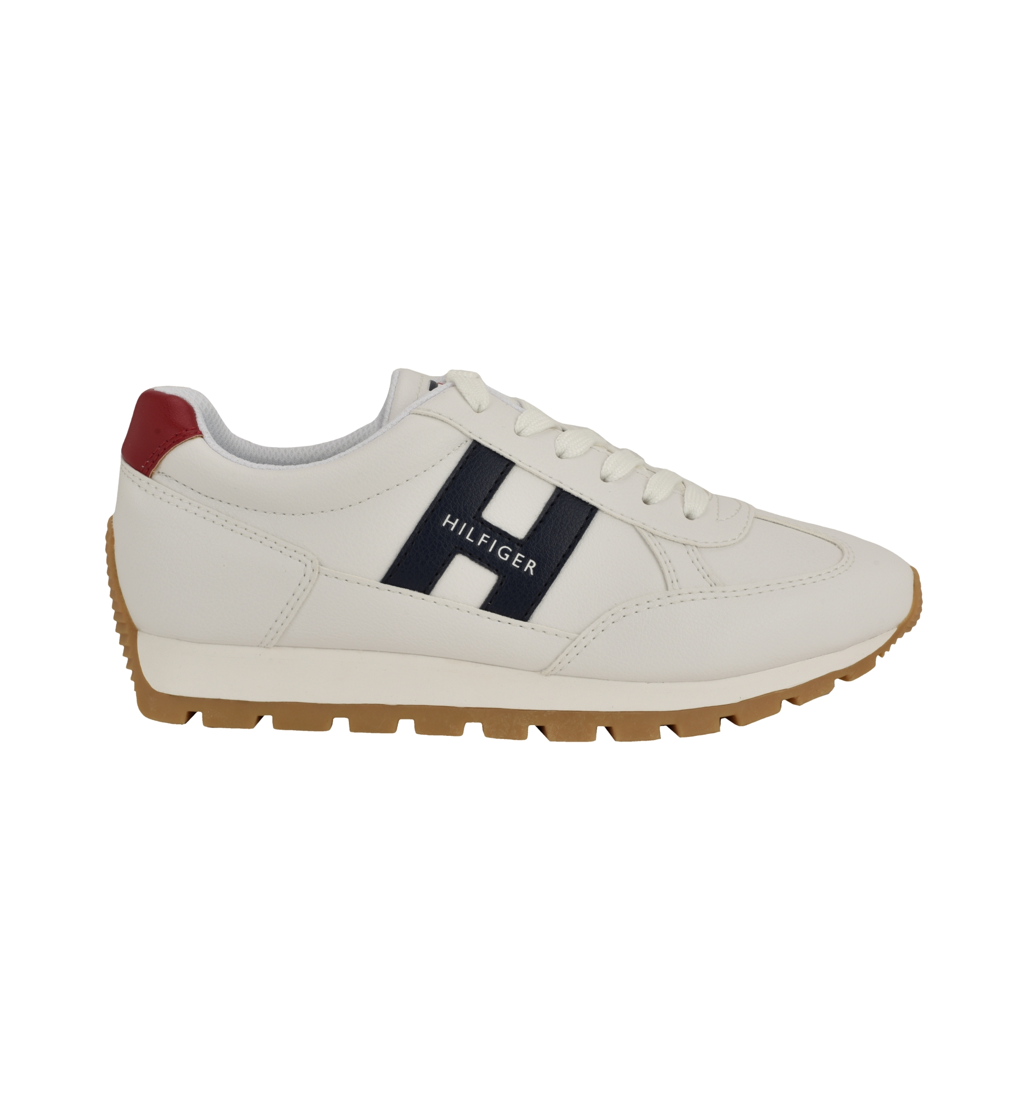Tommy Hilfiger Women's Hatina Chunky Sole Lace-Up Sneakers - White