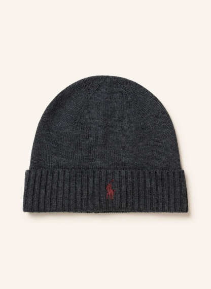 POLO RALPH LAUREN Mütze – DUNKELGRAU