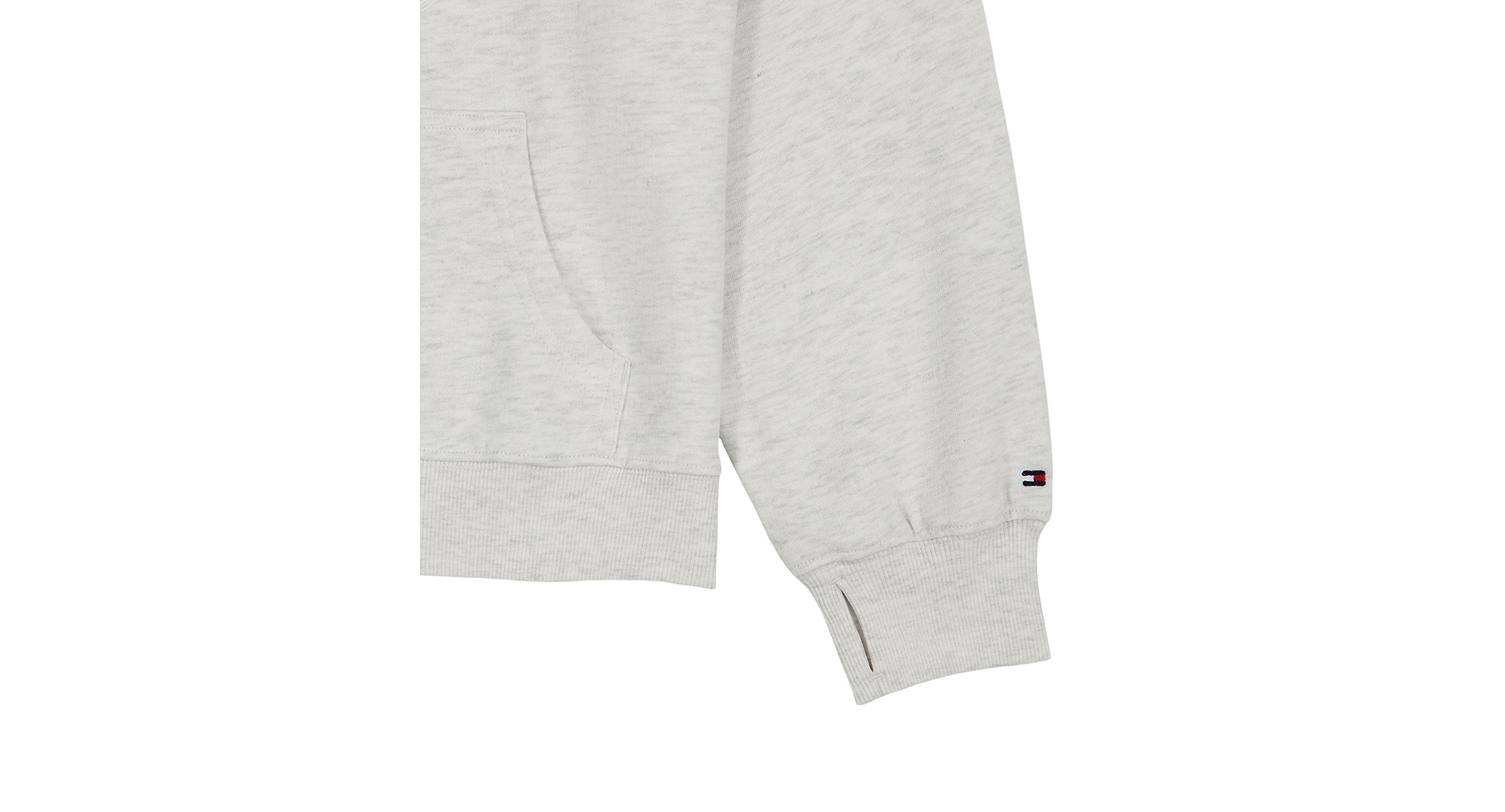 Tommy Hilfiger Girls' 7-16 Long-Sleeve Hoodie - Oat Heather