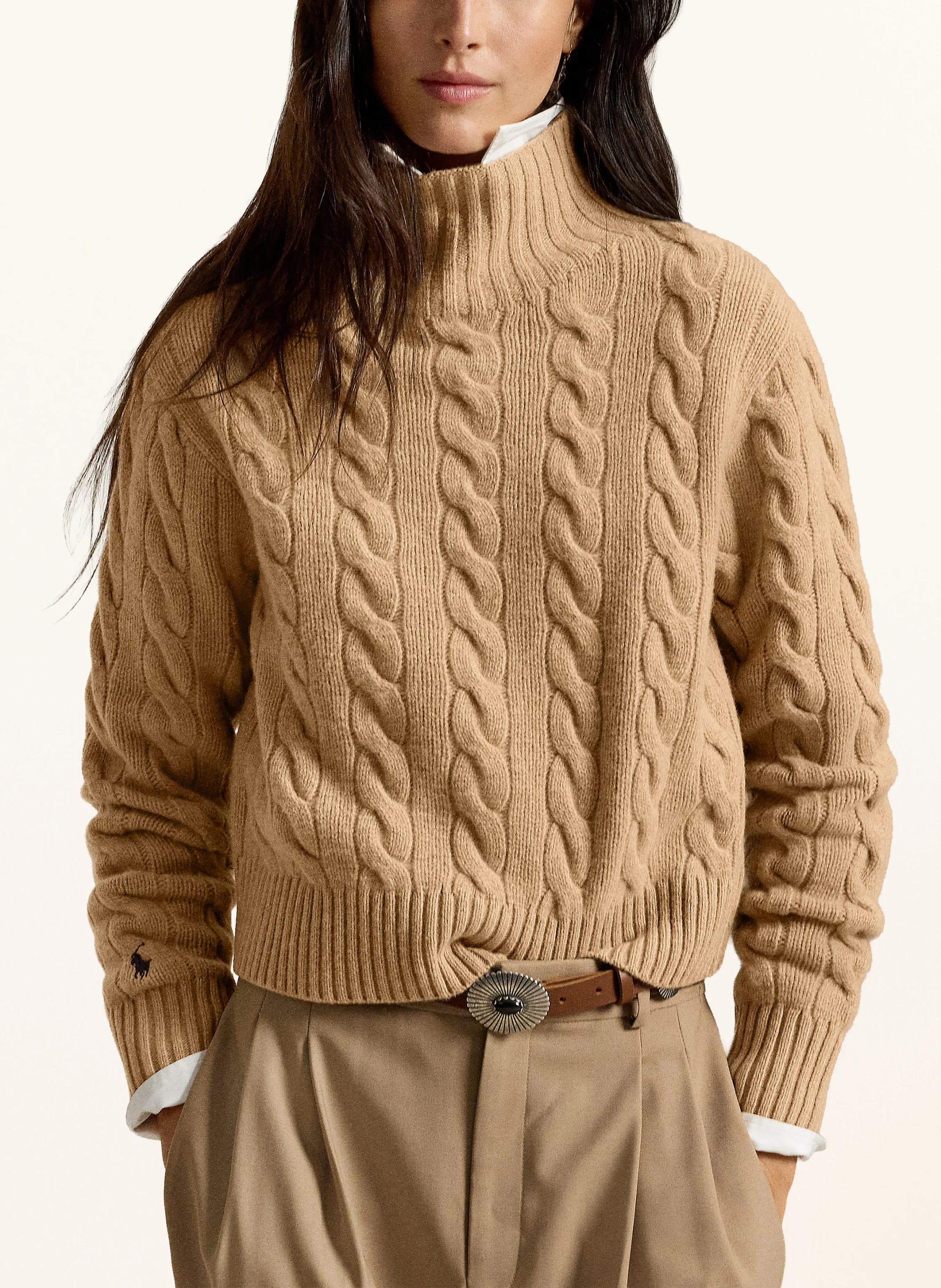 POLO RALPH LAUREN Pullover – CAMEL