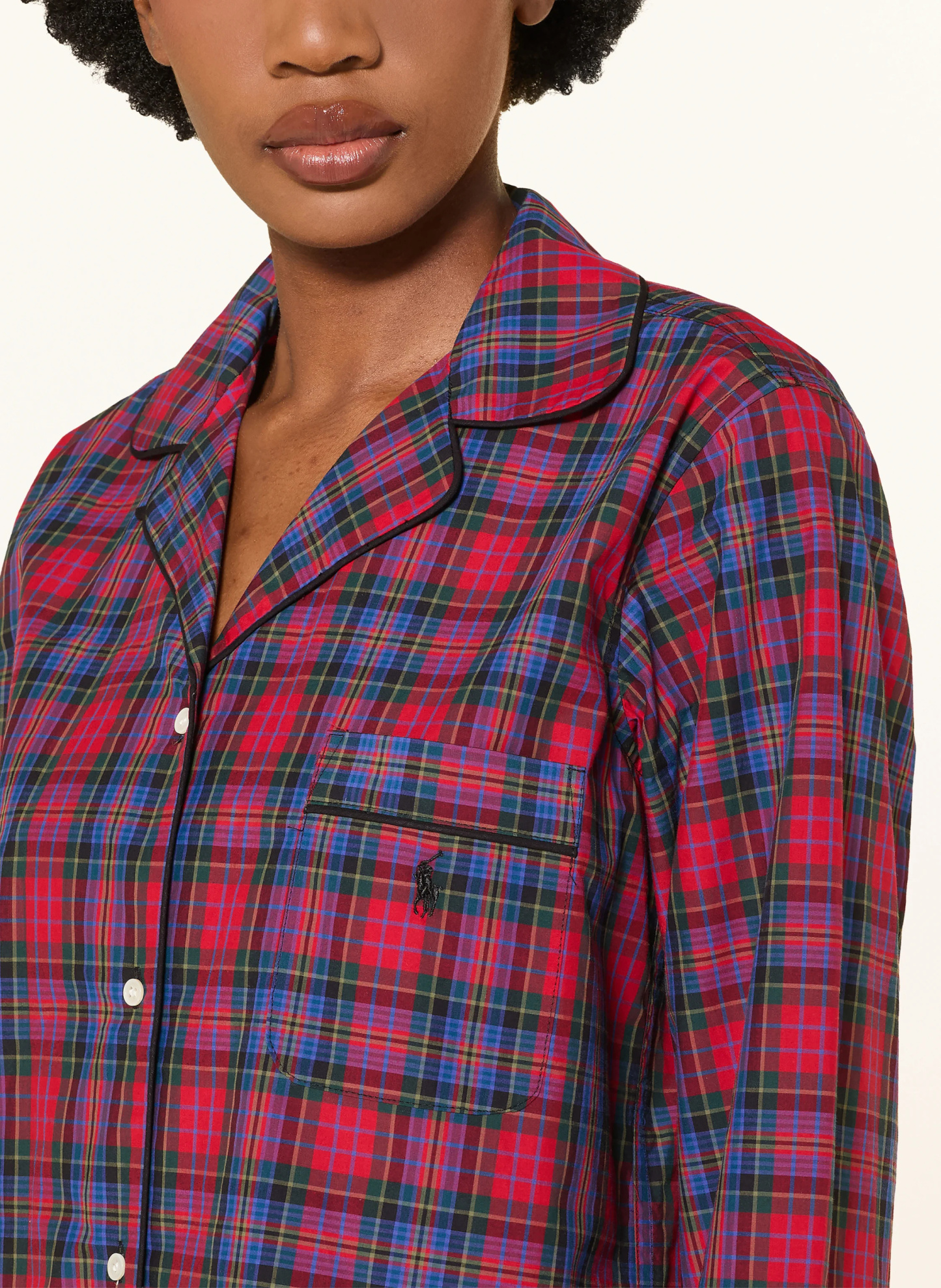 POLO RALPH LAUREN Schlafanzug MADISON – ROT / GRÜN / BLAU