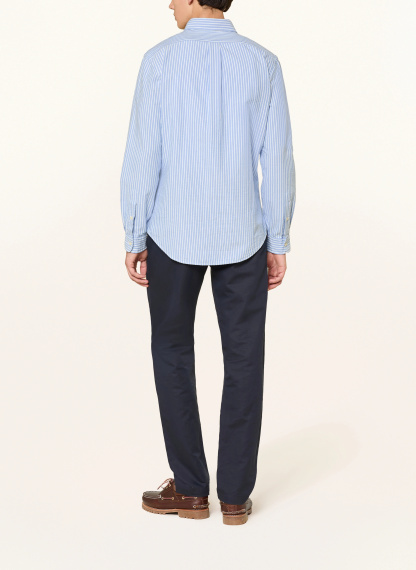 POLO RALPH LAUREN Hemd OXFORD Slim Fit – HELLBLAU / WEISS