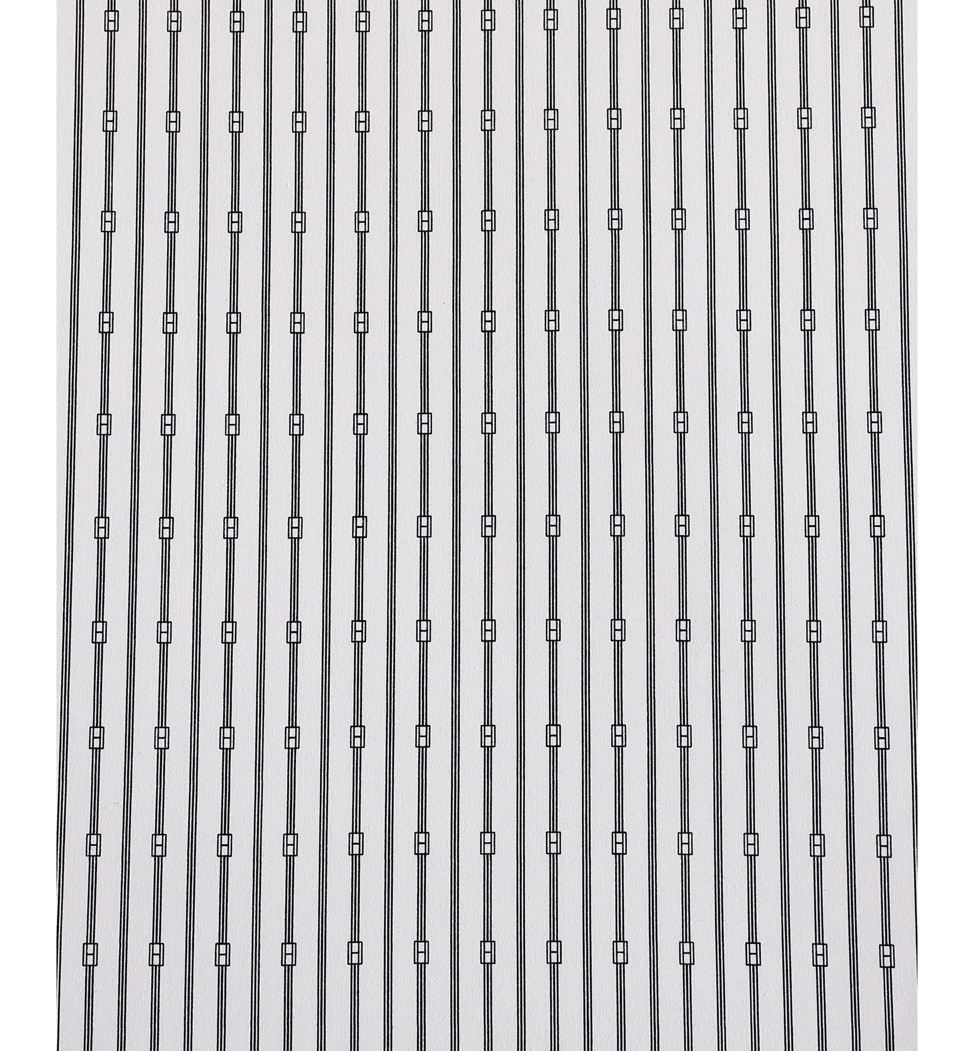 Tommy Hilfiger Printed 200-Thread Count Cotton Percale Sheet Set - Monogram Navy