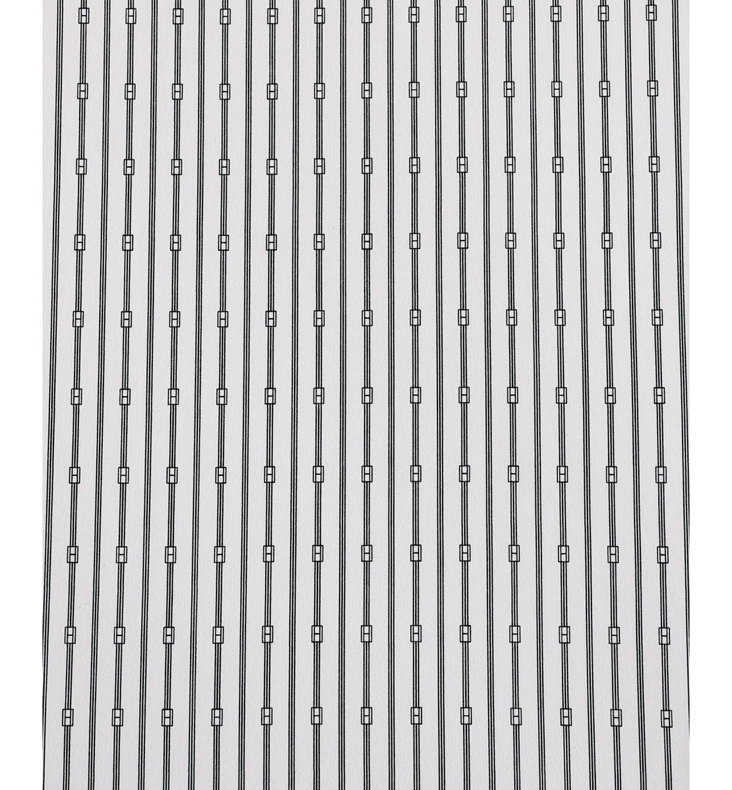 Tommy Hilfiger Printed 200-Thread Count Cotton Percale Sheet Set - Monogram Navy