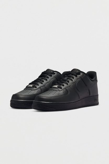 Nike Men's Air Force 1 '07 Sneakers - Black/Black