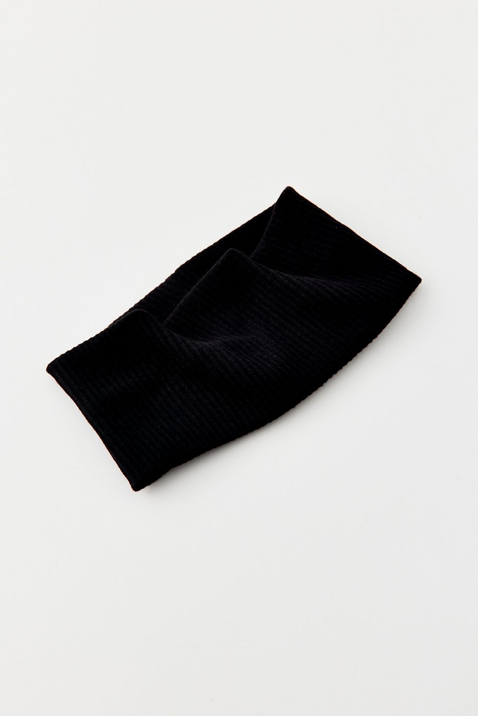 Ribbed Soft Headband - Black
