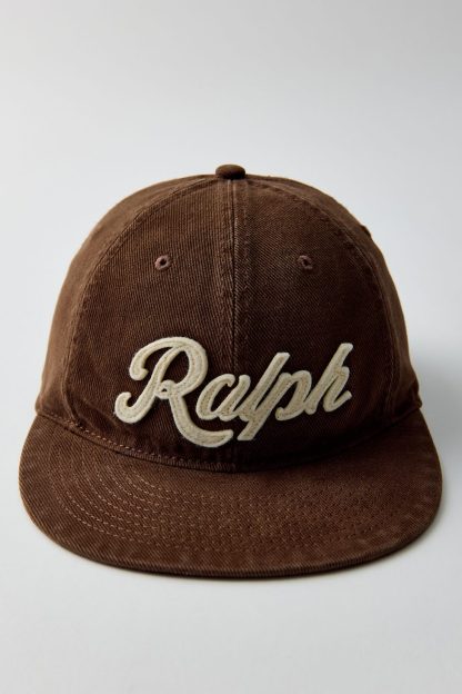 Polo Ralph Lauren The Ralph Logo Twill Ball Cap - Brown