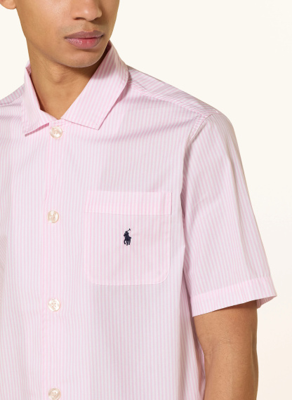 POLO RALPH LAUREN Schlafshirt – ROSA / WEISS
