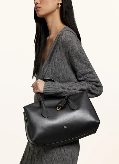 POLO RALPH LAUREN Handtasche BELLPORT – SCHWARZ