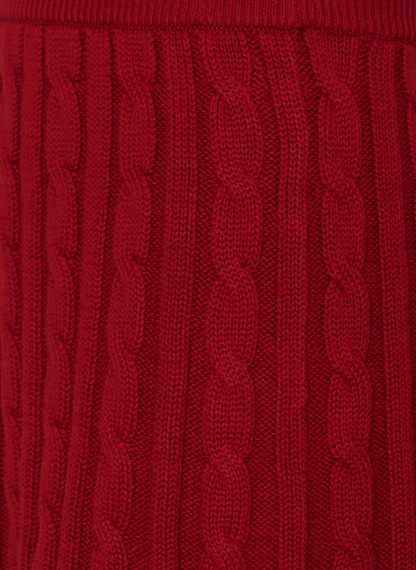 POLO RALPH LAUREN Strickrock – ROT