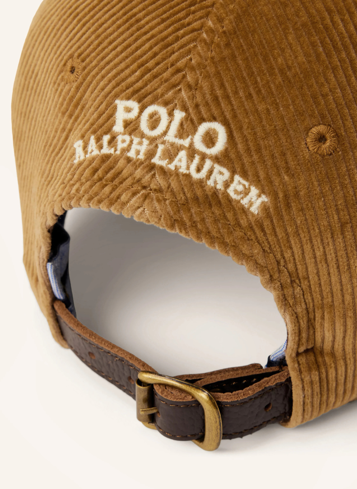 POLO RALPH LAUREN Cord-Cap – COGNAC
