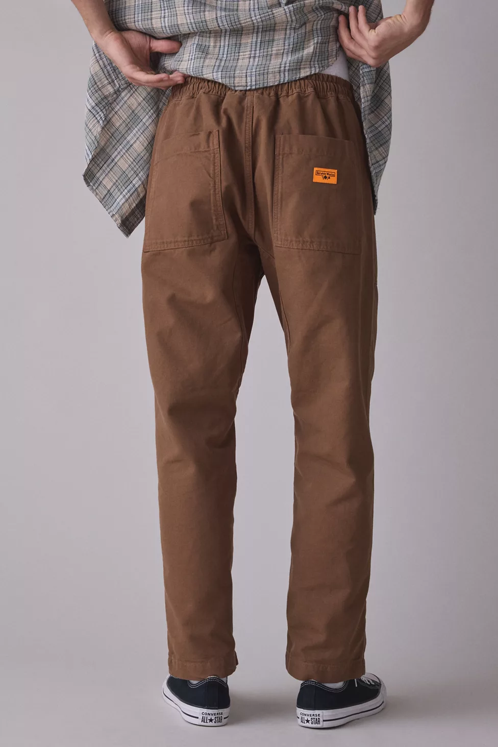 Service Works Classic Chef Pants - Brown