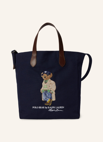 POLO RALPH LAUREN Shopper – DUNKELBLAU / DUNKELBRAUN