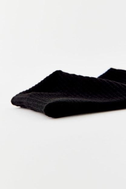 Ribbed Soft Headband - Black