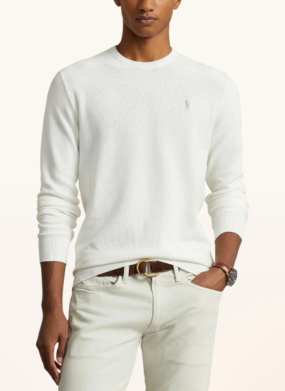 POLO RALPH LAUREN Pullover – WEISS