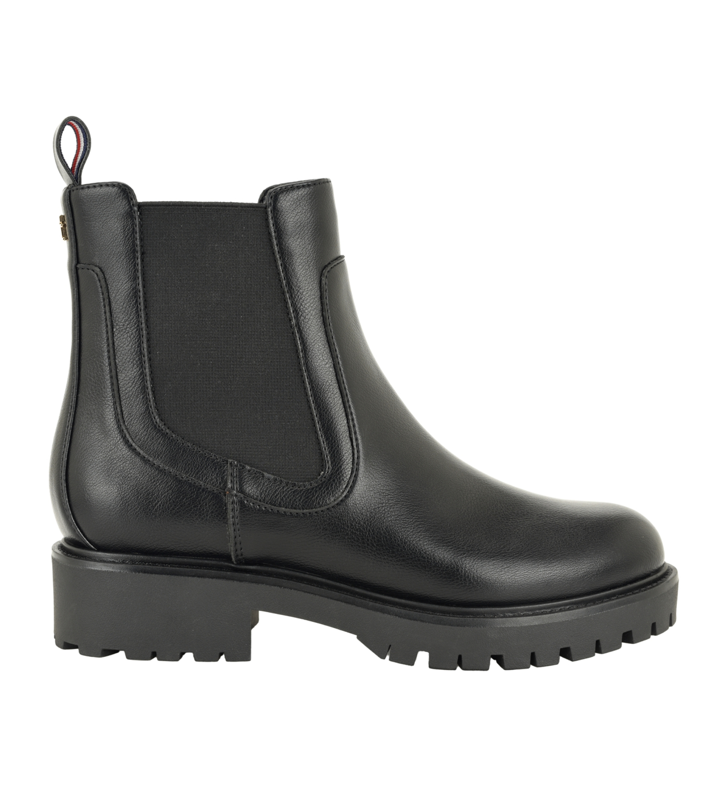 Tommy Hilfiger Women's Valma Chelsea Lug Sole Booties - Black