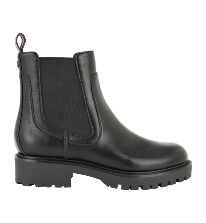 Tommy Hilfiger Women's Valma Chelsea Lug Sole Booties - Black