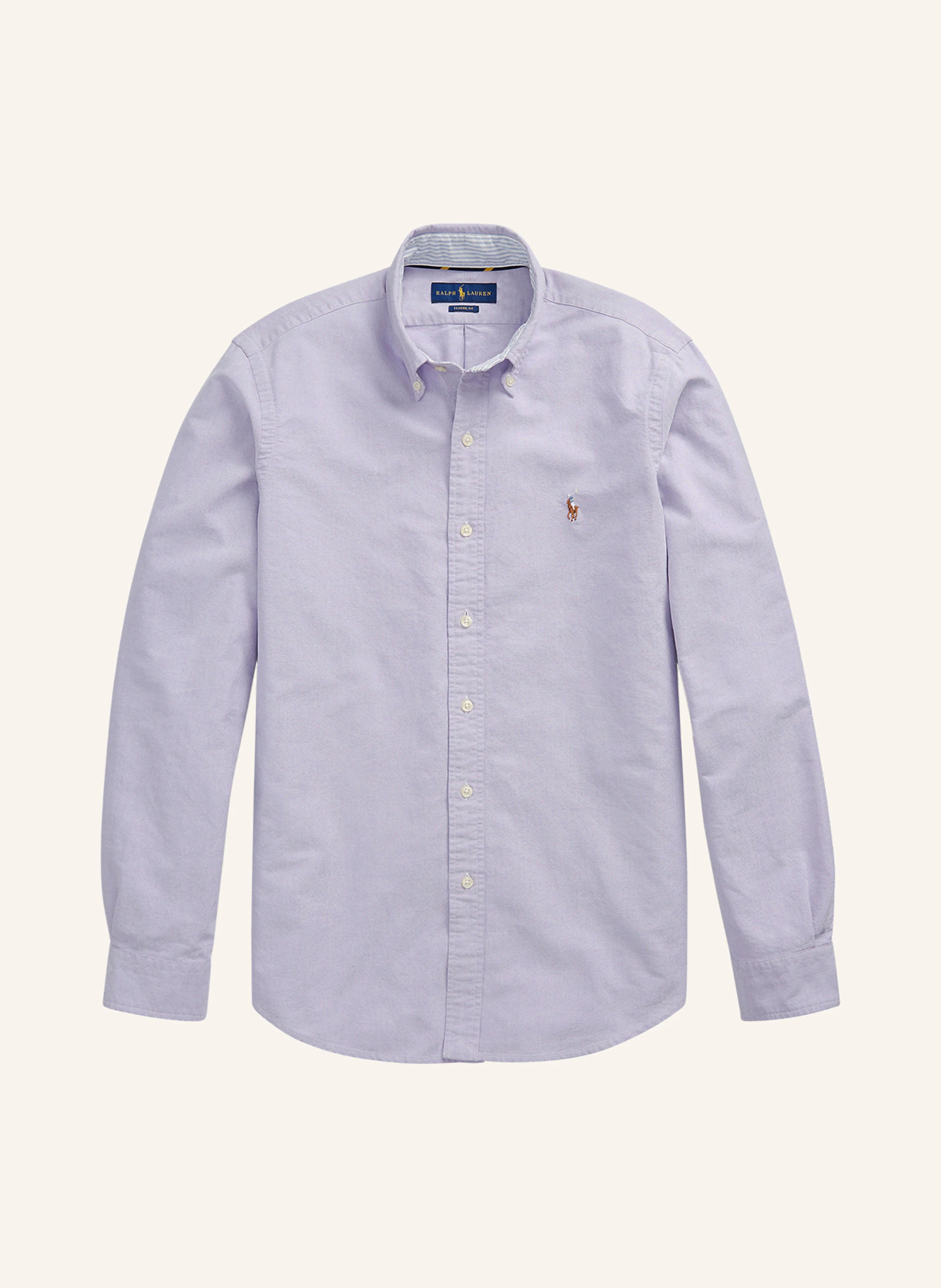 POLO RALPH LAUREN Oxfordhemd Custom Fit – HELLLILA