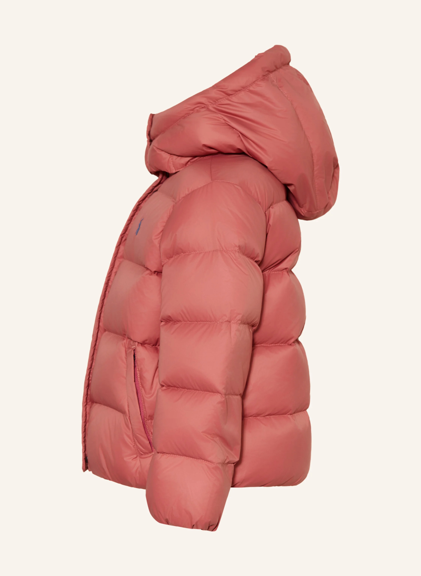 POLO RALPH LAUREN Daunenjacke mit abnehmbarer Kapuze – PINK