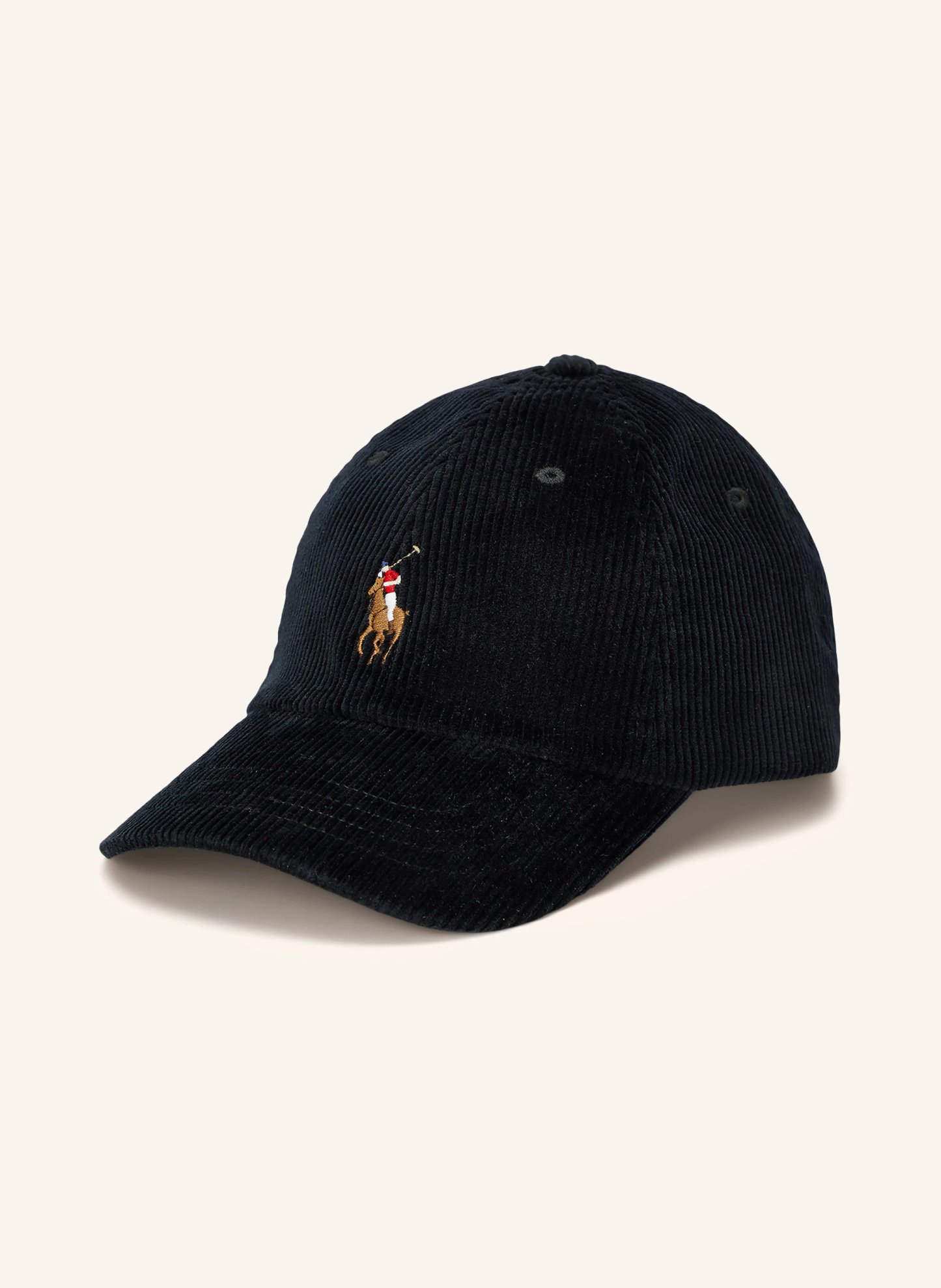 POLO RALPH LAUREN Cord-Cap – SCHWARZ