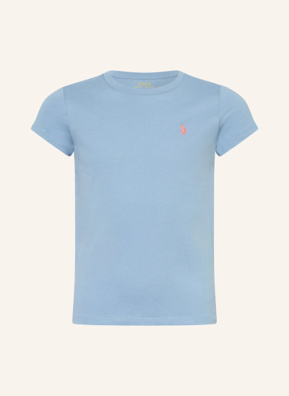POLO RALPH LAUREN T-Shirt – HELLBLAU / ROSA